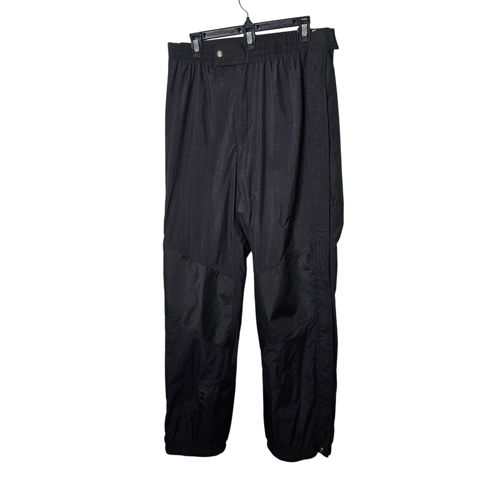 Sierra Sport Mens Reinforced Knee Snow Pants Medium Black Gorpcore Outdoor
